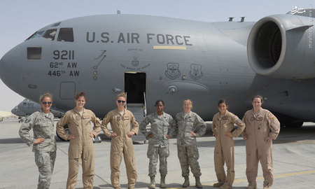 هواپیمای زنانه ارتش آمریکا+عکس 