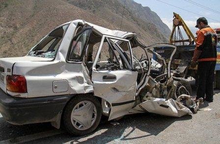 تصادفات رانندگی فوتی درون‌ شهری و برون‌شهری در کرمانشاه کاهش یافت