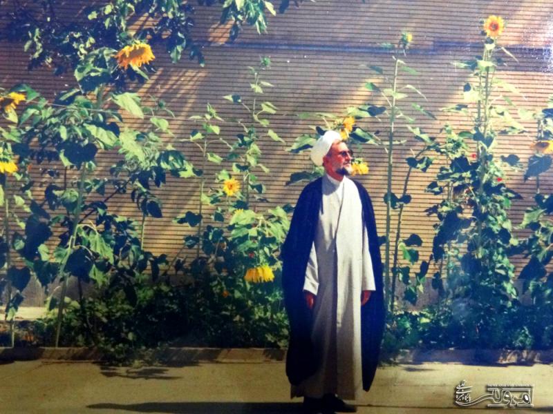 تصاویر دیده نشده از مرحوم حجت الاسلام  عزیزمراد منصوری امام جمعه سابق شهرستان صحنه