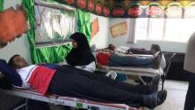 	داوطلبان جمعیت هلال احمر شهرستان صحنه 78 واحد خونی اهدا کردند + تصویر 