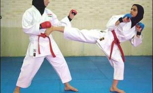 2 کاراته کا کرمانشاهی در صدر رنکینگ سوپر لیگ بانوان کشور قرار گرفتند 