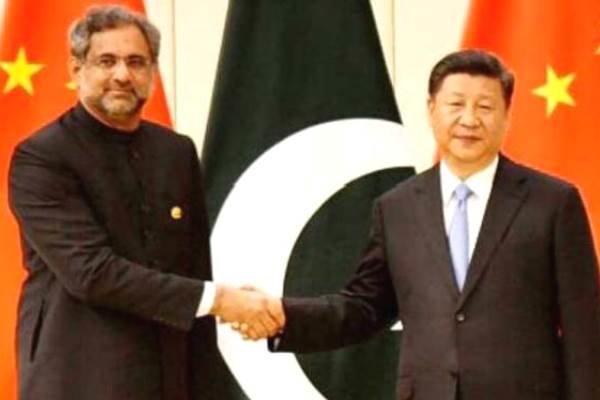 دیدار نخست وزیر پاکستان با رئیس جمهوری چین