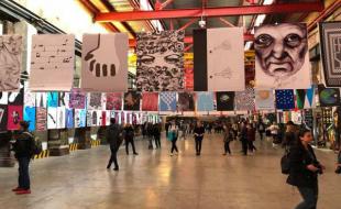نمایش آثار ۵ هنرمند کرمانشاهی در نمایشگاه سه سالانه پوستر اکراین 
