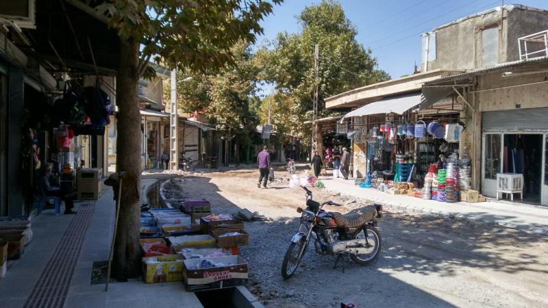 همه چیز در مورد خیابان حافظ / فرماندار صحنه : تکمیل کف سازی خیابان حافظ تا یک ماه آینده