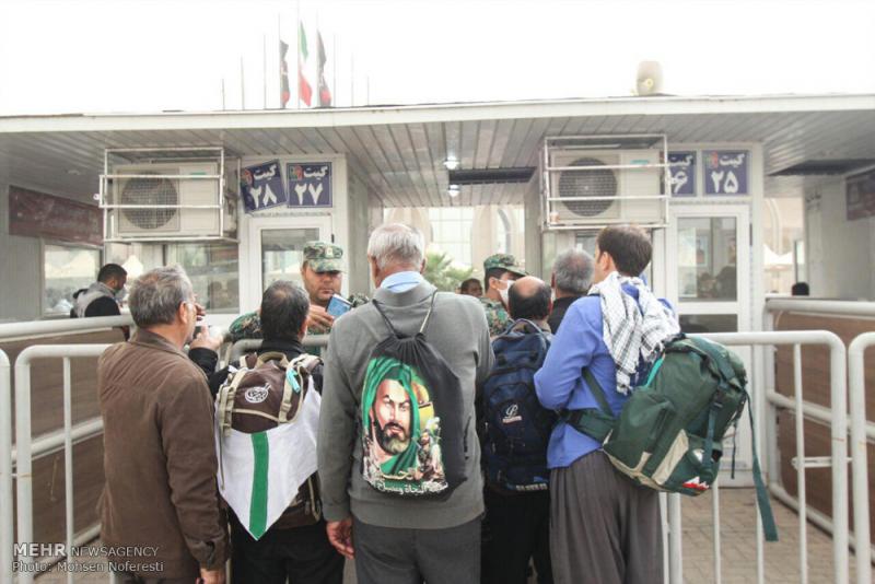 تردد روان زائران در مرز مهران/ ارز مورد نیاز در مبدأ تهیه شود