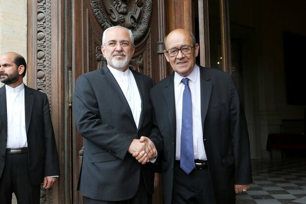 پیام مهم محمدجواد ظریف به وزیر خارجه فرانسه