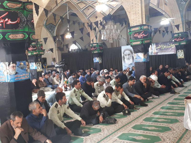 مراسم ارتحال امام خمینی(ره) و 15 خرداد در صحنه برگزار شد + عکس