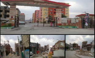 خانه‌های نیمه‌کاره؛ زخم باز زلزله/ دردسر ساکنان شهرهای «فلزی» 