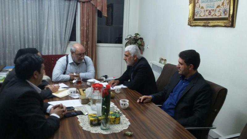 اعضای شورای اسلامی شهر صحنه با حسن سلیمانی دیدار کردند