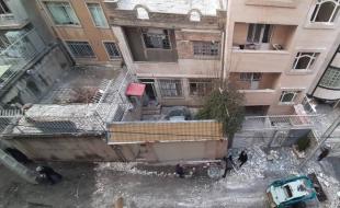 انفجار گاز در کرمانشاه به یک آپارتمان ۵ طبقه خسارت وارد کرد 