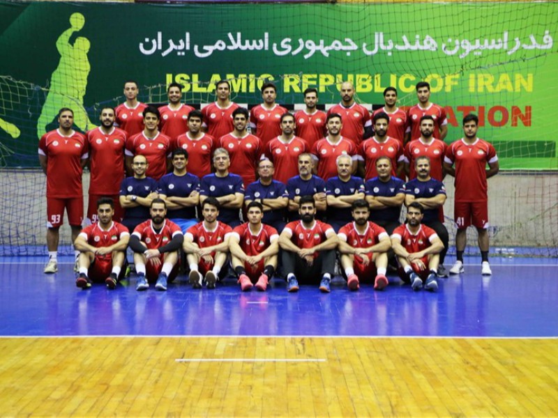 اعلام فهرست ۱۸ نفره ایران در مسابقات هندبال قهرمانی آسیا