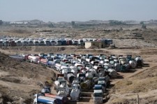 پایان اعتصاب بازارچه پرویزخان با رفع مشکل بونکرهای عراقی