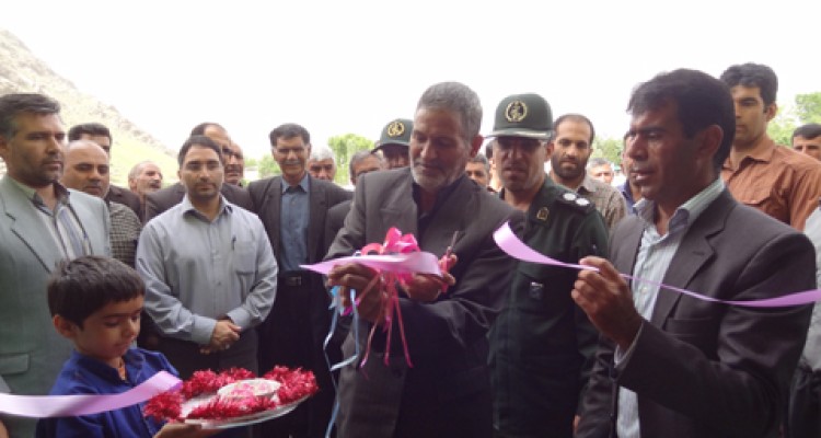 مسجد قمر بنی هاشم روستای علی آباد بخش دینور افتتاح شد