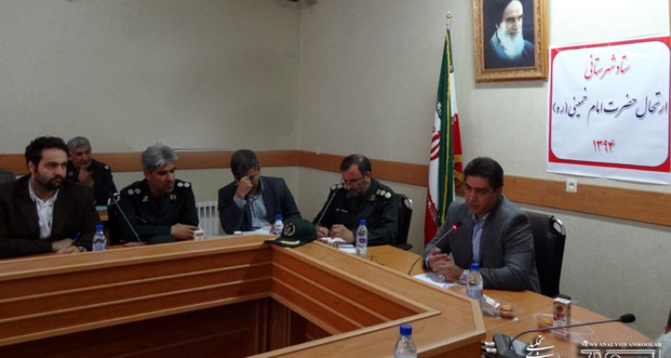 جلسه ستاد شهرستانی ارتحال امام (ره) در صحنه برگزار شد + تصویر