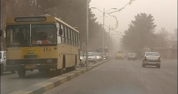 هوای کرمانشاه باز هم در وضعیت هشدار قرار گرفت