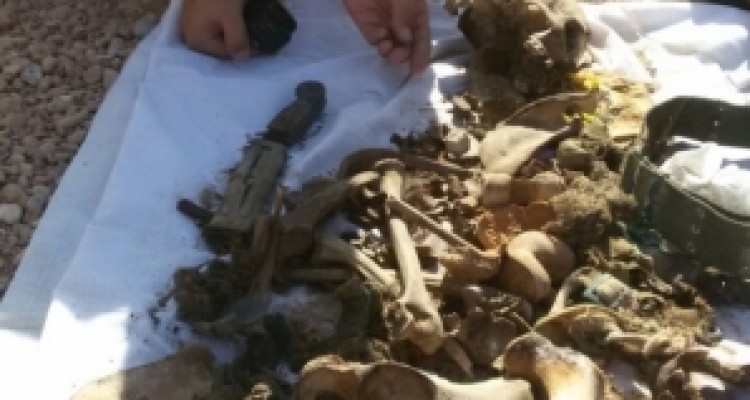 کشف پیکر یکی دیگر از یاران روح الله/ جایی که خاک امانت داری می کند + تصاویر