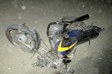 نجات معجزه آسای یک موتورسوار از سقوط به دره سراب دربند