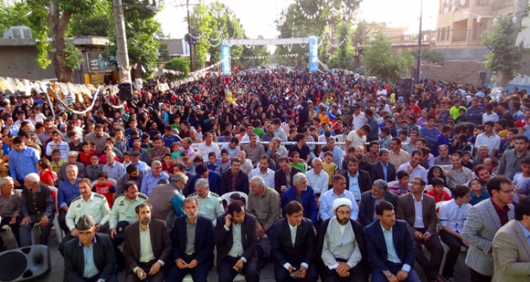 جشن بزرگ نیمه شعبان در صحنه برگزار شد