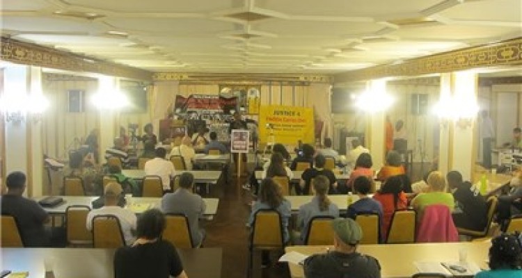 دادگاه نمادین مردم بالتیمور در اعتراض به نژادپرستی پلیس آمریکا +عکس 