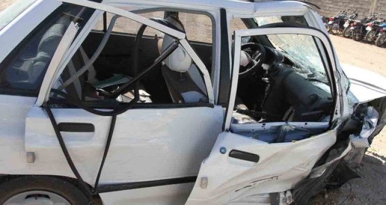 تصادف پژو با پراید در کرمانشاه ۴ کشته بر جای گذاشت