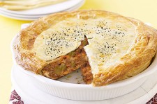 ﻿ طرز تهیه باقلوای گوشت برای افطار 