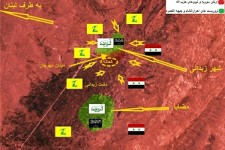 بخش‌هایی از جنوب زبدانی هم پاکسازی شد +نقشه