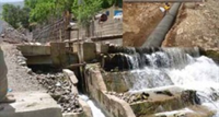 پیشرفت 52 درصدی آبرسانی به پاوه از چشمه "هانی‌کوان"