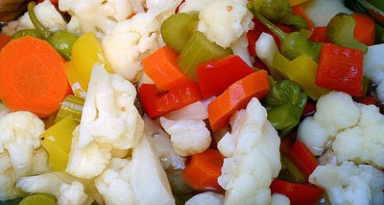  چگونه ترشی مخلوط خانگی درست کنیم 