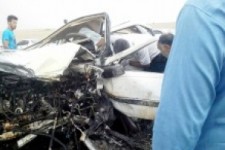  بی احتیاطی راننده پژوه 4 فر ا در گیلانغرب به کام مرگ فرستاد 