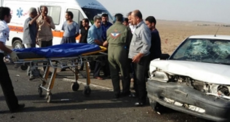 حادثه رانندگی در کرمانشاه ۵ کشته و ۳ زخمی برجای گذاشت 