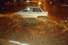 خیابانهای جوانرود و آخرین بارشهای سامانه اخیر 