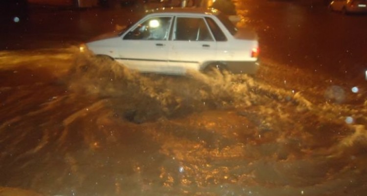 خیابانهای جوانرود و آخرین بارشهای سامانه اخیر 