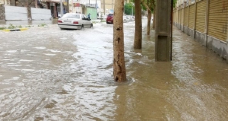 	احتمال وقوع سیلاب و آبگرفتگی معابر در مناطق مستعد استان کرمانشاه 