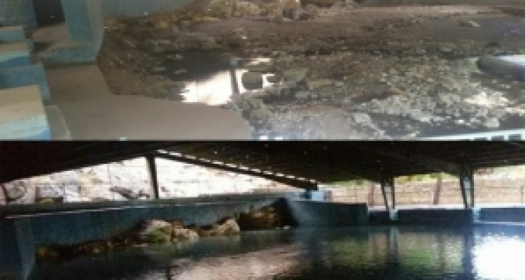 افزایش بیش از 1000درصدی دبی آب سراب هرسین