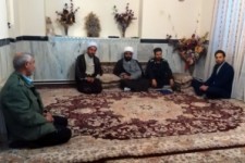 	دیدار با خانواده معظم شهدای بسیجی در هرسین+تصویر 