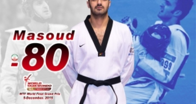 	نشان ارزشمند برنز بر گردن مسعود حجی زواره 