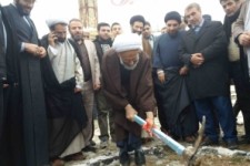 	کلنگ احداث حسینیه روستای باوله سنقروکلیایی بر زمین زده شد+تصاویر 