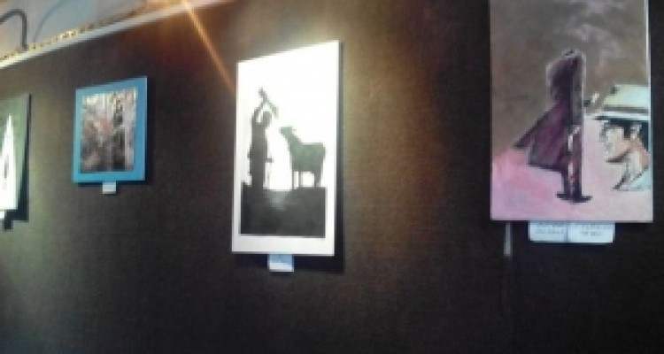 	برپایی نمایشگاه نقاشی«سینما بر بوم» در کرمانشاه 