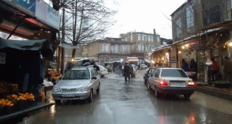 	روز پر بارش دی ماه در شهرستان جوانرود 