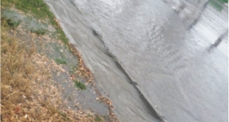 	آبگرفتگی معابر سطح شهر کرمانشاه! 