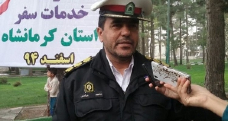 	تردد درجاده های استان کرمانشاه روان است/توقیف۳روزه خودروهای متخلف 