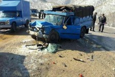  برخورد دو خودرو در کرمانشاه دو کشته و یک مصدوم برجا گذاشت