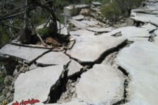 	رانش زمین در باینگان به منازل مسکونی خسارت زد/ حادثه تلفات جانی نداشت + تصاویر 