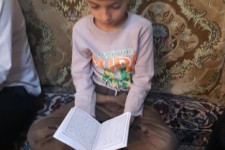  حضور نوجوانان ونونهالان در آخرین شب از لیالی قدر در دالاهو+تصاویر 