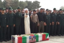  پیکر سردار عبدالرضا علیانی تشییع شد + گزارش تصویری 