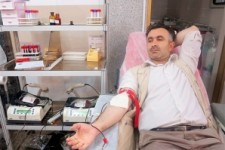 	مردم کرمانشاه 3600 واحد خون اهدا کردند 