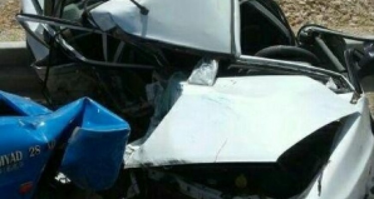  برخوردشدید خودرو پراید و نیسان در گیلانغرب حادثه سازشد+ عکس 