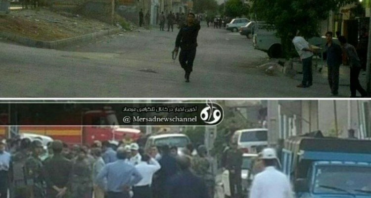 	هلاکت سه تروریست تکفیری در کرمانشاه/ کشف اسلحه و جلیقه انتحاری+ تصویری از محل اختفا و جسد تروریستها 