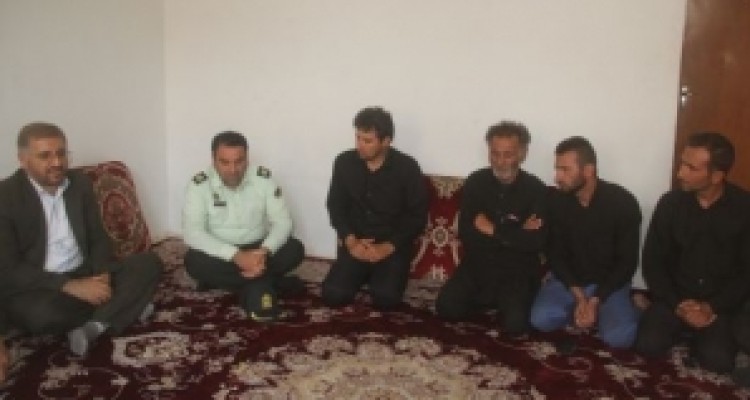 	دیدار نماینده مجلس با خانواده شهید حادثه سرقت مسلحانه در سرپل ذهاب+تصاویر 