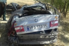  حادثه رانندگی در قصرشیرین 3 کشته و زخمی برجای گذاشت +تصویر 